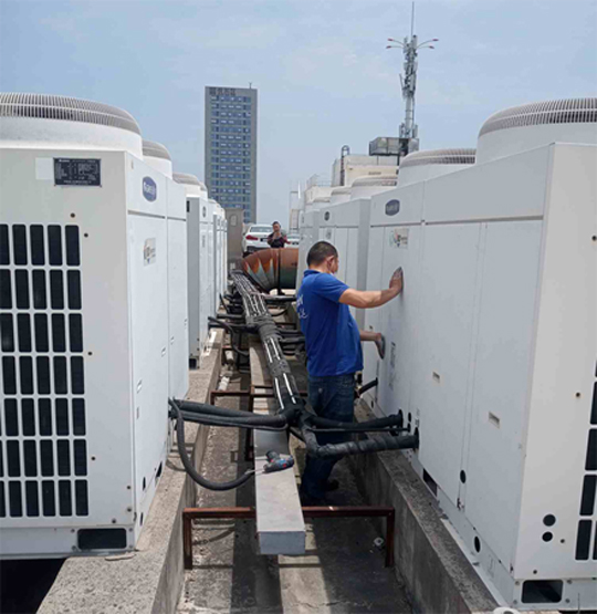 中山中央空调制热和不制冷系统维修方法